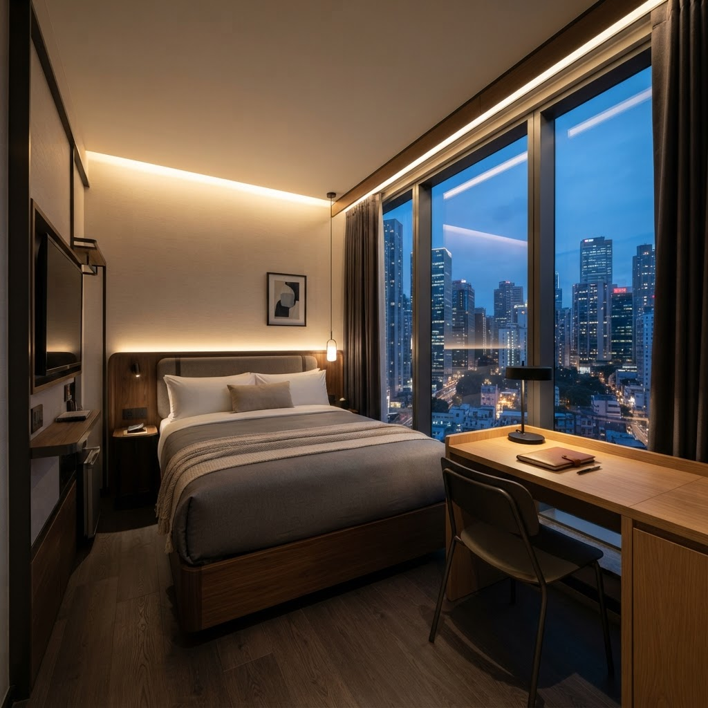 Hosuites Micro Suite format interior